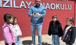 Anaokulunun sevimli misafiri 'Fındık'ın 6 yavrusu oldu