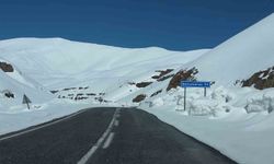 Bahçesaray yolundaki çalışmalar çığ riski nedeniyle durduruldu