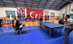 Bulanık'ta masa tenisi turnuvası heyecanı