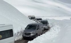 Çığ düşen Bahçesaray-Hizan karayolu 4 saat ulaşıma kapandı