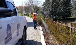 Elazığ'da haşereyle mücadele devam ediyor