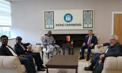 Gana Büyükelçisi İnönü Üniversitesi’ni ziyaret etti