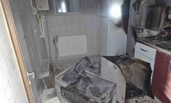 Kovancılar'da evde çıkan yangın paniğe sebep oldu