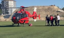 Malatya'da ambulans helikopter 78 yaşındaki hasta için seferber oldu