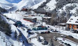 Palandöken Kayak Merkezi'nde kartpostallık görüntüler