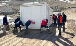 Patnos'ta depremzedelere barınma desteği sağlandı