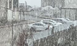 Yüksekova'da görüş mesafesi 20 metreye kadar düştü