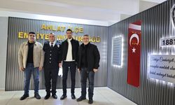 Ahlat basınından Emniyet Müdürü Elekcioğlu’na ziyaret