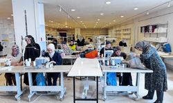 Ahlat’ta kadınlar tekstil kursuyla iş hayatına hazırlanıyor