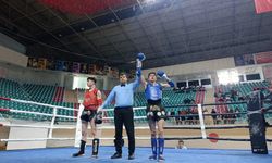 Ahlatlı öğrenci Muaythai Türkiye şampiyonasında ikinci oldu