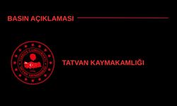 Tatvan Kaymakamlığı’ndan okul saldırısı sonrası açıklama