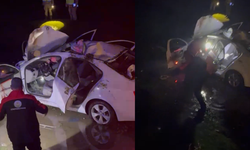 Güroymak’ta sahipsiz at kazaya neden oldu: 4 yaralı