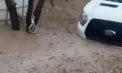 Tatvan’da sağanak sele yol açtı: Ev ve araçlar zarar gördü