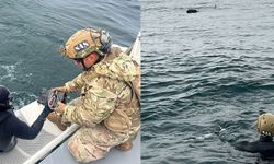 Kırklareli açıklarında tespit edilen mayın imha edildi