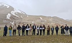 Üniversitesi öğrencilerinden Güzeldere Vadisi’nde çiğdem yürüyüşü