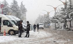 Nisan karı Ahlat’ı beyaza bürüdü