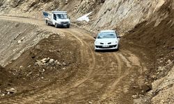 Bitlis’te etkili olan heyelanlar için ekipler sahada çalışmalarını sürdürüyor