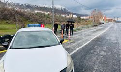 Bitlis’in Mutki ilçesinde direksiyon sınav alanı incelendi