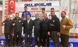 Bitlisli sporcular, Okul Sporları Gençler Muaythai Türkiye Şampiyonası’nda 9 madalya kazandı