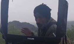 Elazığ’da çoban “spiker” oldu: Kırık TV ile hava durumu anlattı