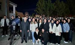 Astronomi Kulübü’nden 3 günlük gökyüzü gözlem etkinliği