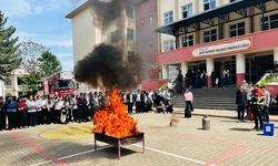 Bingöl'de 6 bin 100 kişiye yangın ve tahliye eğitimi verildi