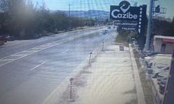 Elazığ'da 5 kişinin yaralandığı trafik kazası kameralara yansıdı