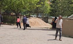 Elazığ'da dilenciler kaçtı, zabıta peşlerine düştü