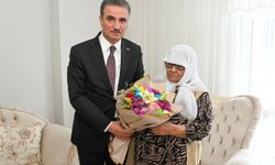 Erzurum Valisi Baruş’tan şehit annesine vefa ziyareti