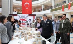 Erzurum'da emniyet mensuplarının eşleri hayır çarşısı kurdu