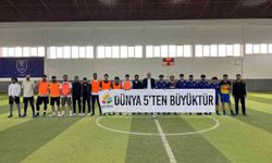 Erzurum'da mini dünya kupası etkinliği düzenlendi