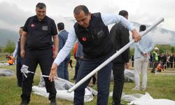 Iğdır çadır kent yönetiminde örnek olmayı amaçlıyor