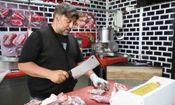 Kasapların yoğun bayram mesaisi devam ediyor