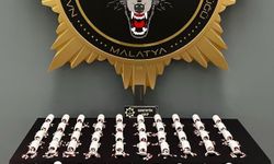 Malatya'da otogarda 2 bin 970 adet sentetik hap yakalandı