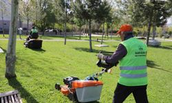 Millet Bahçesi'nde bakım ve onarım çalışmaları devam ediyor
