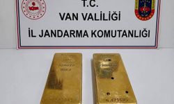 Van'da 2 kilo külçe altın yakalandı