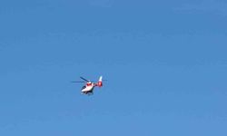 Van'da 77 yaşındaki hasta için helikopter ambulans seferber oldu
