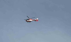 Yüksekova'dan Diyarbakır'a helikopterle hasta sevki yapıldı