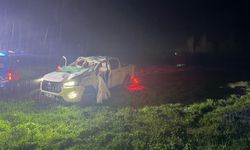Tatvan’da tek taraflı trafik kazası: 2 yaralı
