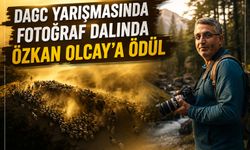 DAGC yarışmasında fotoğraf dalında Özkan Olcay’a ödül