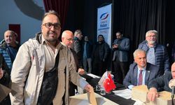 Bitlisli Gazeteci Mücahit Tarlan, Türkiye Haber Kameramanları Derneği kongresine katıldı