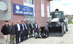 Hizan İlçe Özel İdaresi araç filosunu güçlendirdi