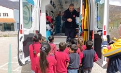 Hizanlı miniklere ambulansla “Can Kurtarma” deneyimi