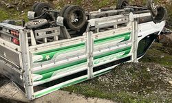 Van–Bitlis yolunda maddi hasarlı kaza