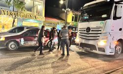 Tatvan'da maddi hasarlı kaza