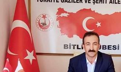 Gaziler ve Şehit Aileleri Vakfı Bitlis Şubesi'nden Açıklama