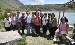 Bitlis’in doğa harikası Nemrut’ta hafta sonu yoğunluğu