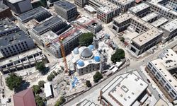 Depremde yıkılan Malatya'nın simgesi Yeni Cami'de restorasyonda sona gelindi