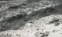 Elazığ'da sağanak sonrası sel meydana geldi