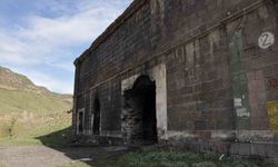 Kars'taki tabyalar sokak hayvanlarına barınak oldu